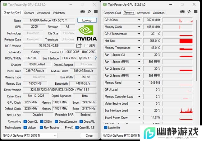 影驰 GeForce RTX 5070 Ti 金属大师 OC评测：DLSS 4超强发挥