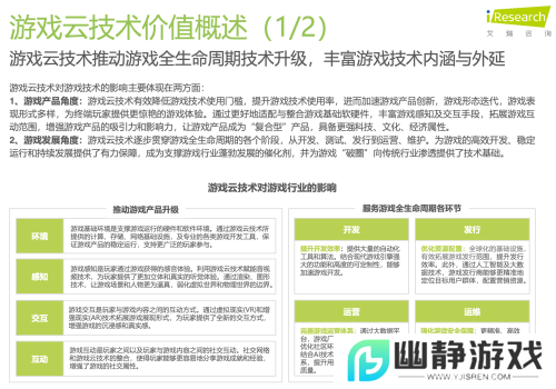 艾瑞发布《2025年中国游戏云技术发展洞察报告》，腾讯云技术实力第一 
