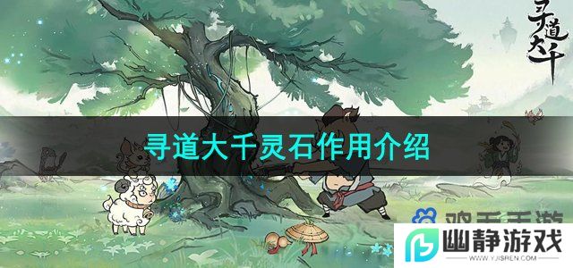 寻道大千灵石有什么用-灵石作用介绍