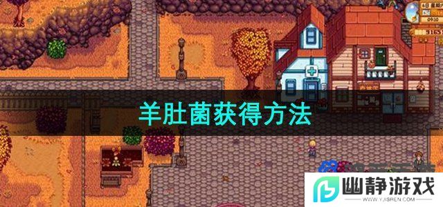 星露谷物语羊肚菌怎么获得-羊肚菌获得方法