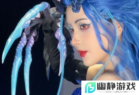 LPL女主持Rita扮演龙王敖闰，妆造还原太吸睛，想和她做个交易吗？