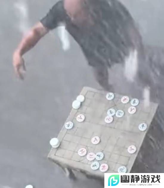 大爷冒雨复盘象棋4小时引共鸣 国际象棋大师：我也做过类似的事